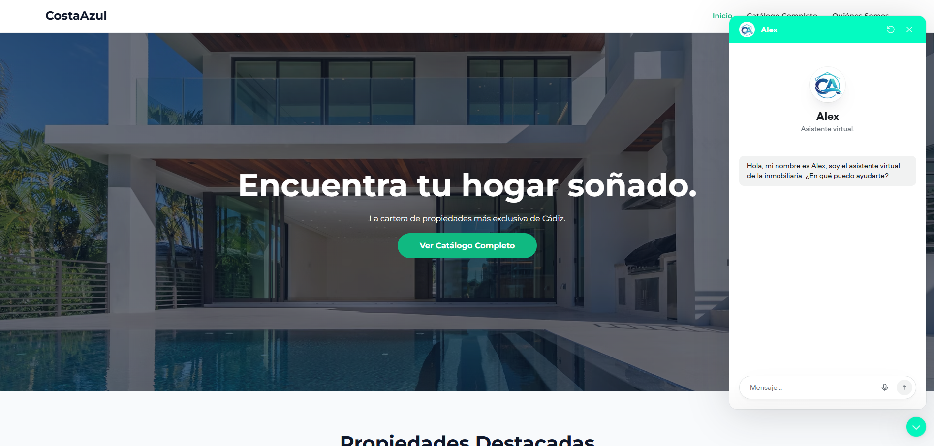 Demo Asistente Inmobiliario